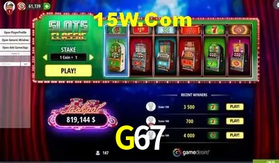 Provedores de Jogos G67